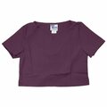 College Garb Shirt Scrub, Burgundy, X-Small 6551-038-XS